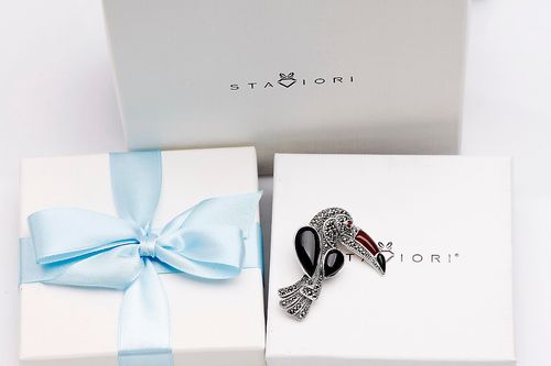 Srebrna broszka Staviori na Arena.pl