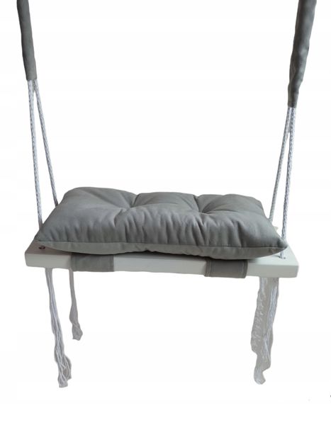Huśtawka płaska DLA DZIECI SZARA DOM OGRÓD POKÓJ zdjęcie 1