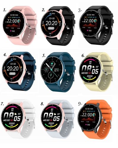 Zegarek SMARTWATCH SMS KROKI PULS POLSKIE MENU na Arena.pl