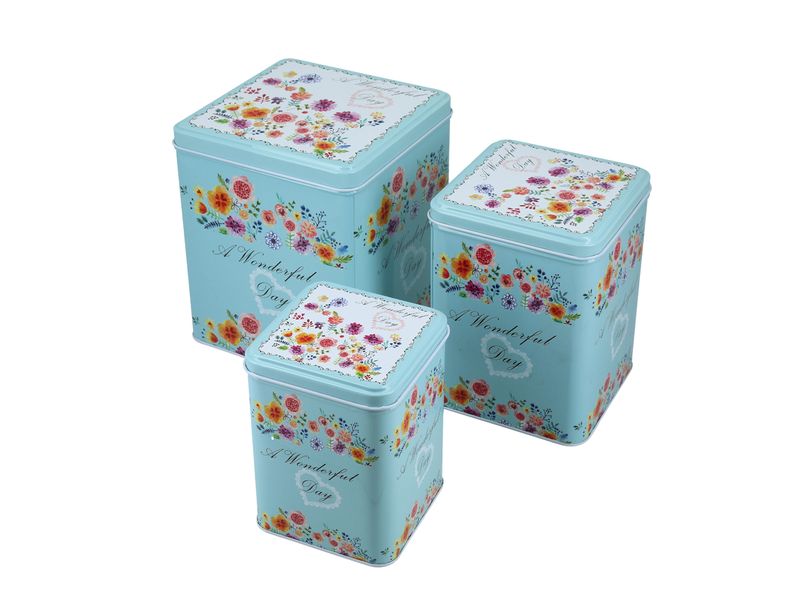 Kpl. 3 puszek metalowych zdjęcie 2