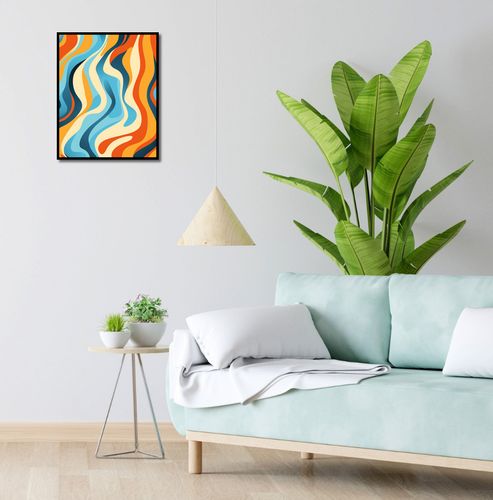 Plakat 40x50cm Tańczące Fale na Arena.pl