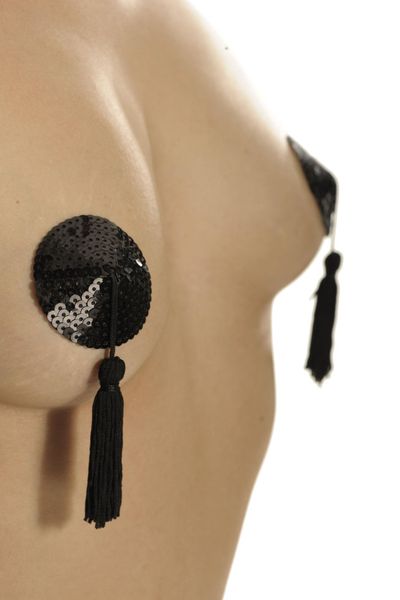 Round Black Nipple Covers You zdjęcie 3