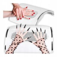 Pochłaniacz pyłu odpylacz do paznokci manicure frezarki 3 wiatraki 2