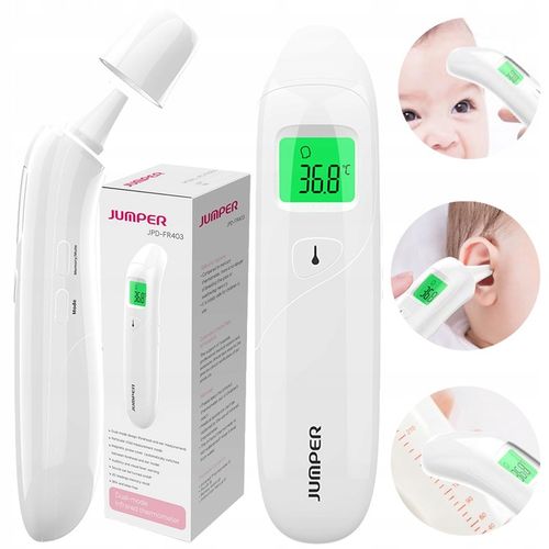MEDYCZNY termometr bezdotykowy podczerwień do ucha czoła JUMPER JPD-FR403 na Arena.pl