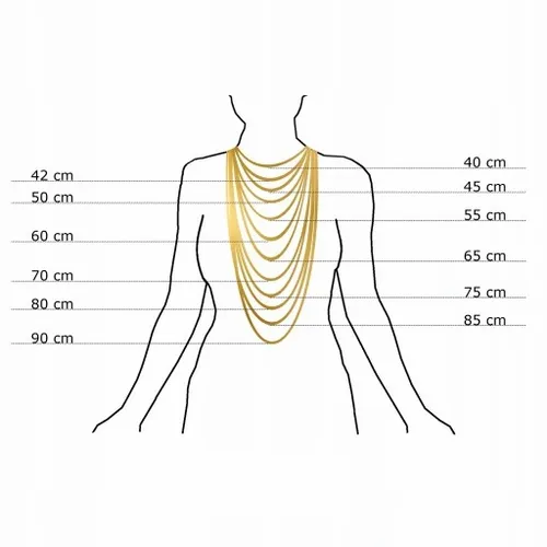 ZŁOTY NASZYJNIK SERCE KLASYCZNE 18K PREZENT DLA NIEJ + GRAWER / DEDYKACJA na Arena.pl