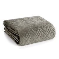 Narzuta na łóżko pikowana ARIEL 220x240 ciemnobeżowa