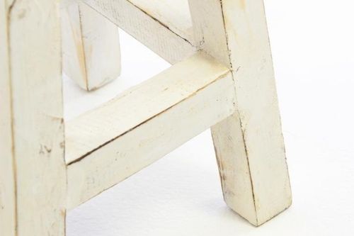 Stołek beżowy, skandynawski 40 cm na Arena.pl