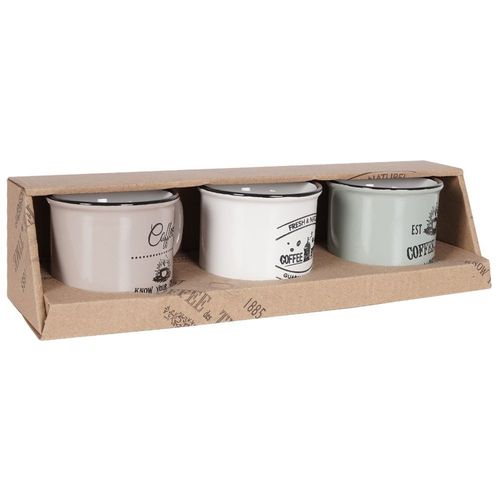 Kubki ceramiczne 160 ml 3 szt. na Arena.pl