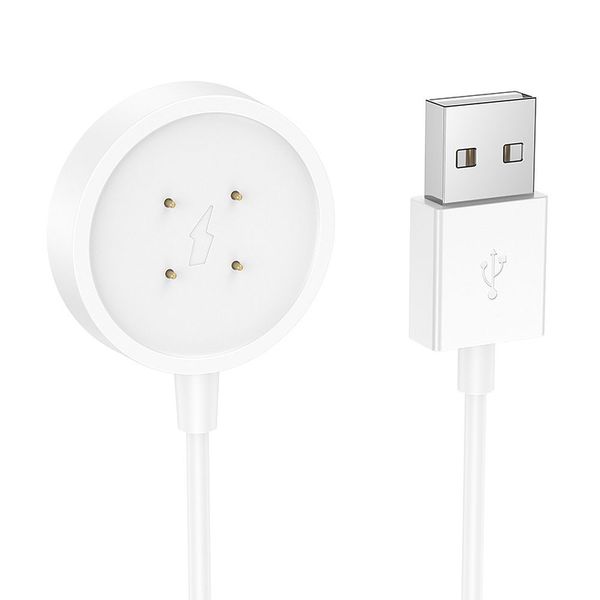 Kabel do ładowania smartwatcha Hoco 0,6 m Y24 biały zdjęcie 1