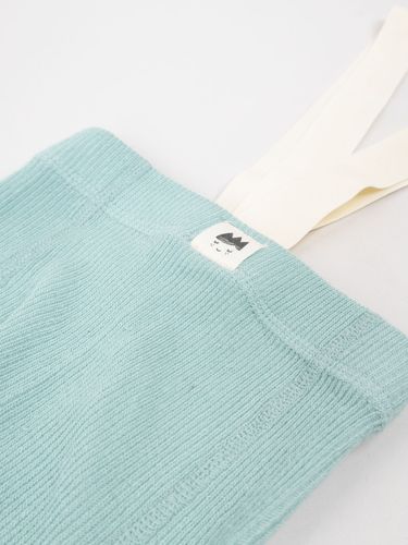 Rajstopy dziewczęce bawełniane z szelkami mięta 80-86 YOCLUB na Arena.pl