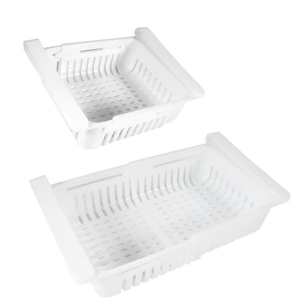 SZUFLADA POJEMNIK PÓŁKA ORGANIZER DO LODÓWKI SZUFLADA REGULOWANA zdjęcie 2