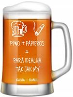 duży KUFEL do Piwa PREZENT na urodziny imieniny