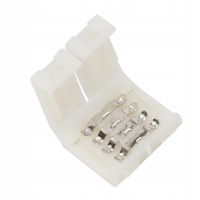 ZŁĄCZKA ZATRZASKOWA ZŁĄCZE ŁĄCZNIK DO ŁĄCZENIA TAŚMA LED RGB 4PIN 10mm