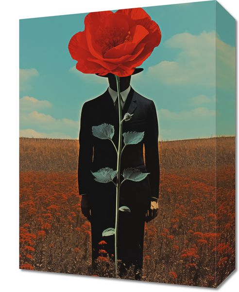 Obraz 30x40cm Obserwator zza Maku zdjęcie 1