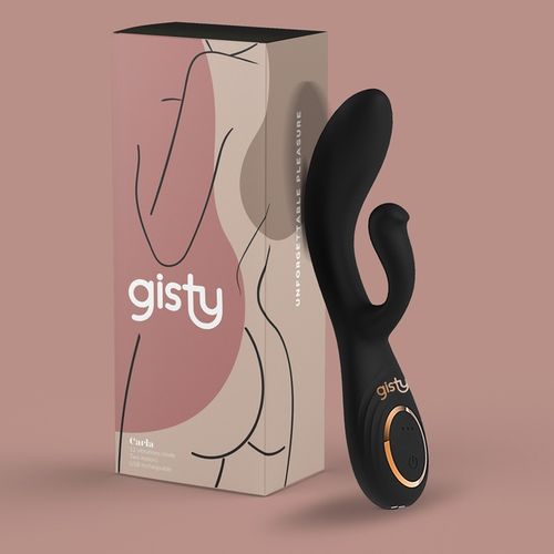 Wibrator damski GISTY masażer łechtaczki punktu G z króliczkiem NA PREZENT na Arena.pl