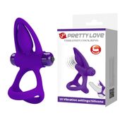 pretty love   vibration cock ring, 10 vibration functions