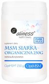 Aliness MSM proszek SIARKA organiczna OPTIMSM Migreny Trądzik Regeneracja