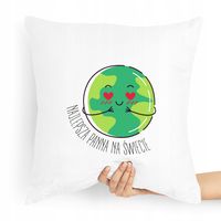 Poduszka Dla Dziewczyny Najlepsza Panna Na Świecie Z Nadrukiem Ze Zdjęciem