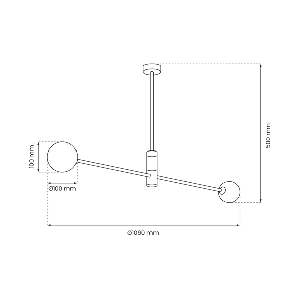 LAMPA SUFITOWA DORI 2XG9 zdjęcie 6