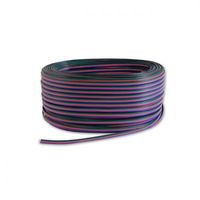 PRZEWÓD DO TAŚM LED 4 ŻYŁOWY PVC 100M 22AWG