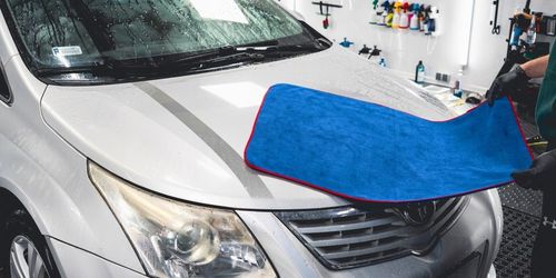 Ręcznik Z Mikrofibry Do Osuszania Samochodu Auta Fluffy Dryer 90x60 cm na Arena.pl