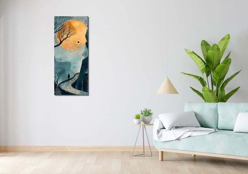 Obraz 40x100cm Tajemnica Drogi bez Celu zdjęcie 2