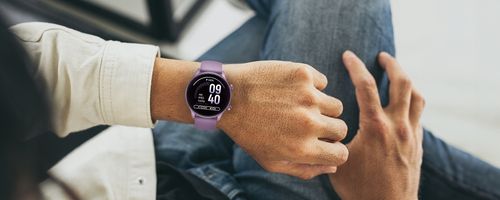 Smartwatch Zeblaze Beyond fioletowy na Arena.pl