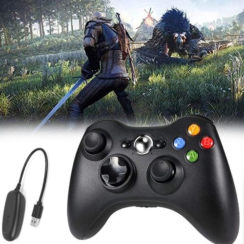 PAD do PC XBOX 360 BEZPRZEWODOWY KONTROLER + ODBIORNIK USB CZARNY na Arena.pl