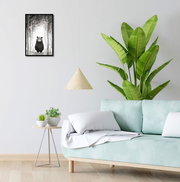 Plakat 30x45cm Ciekawski Miś zdjęcie 4