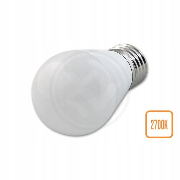 Mocna Żarówka diodowa E27 8W led CIEPŁA mała W-WA zdjęcie 6