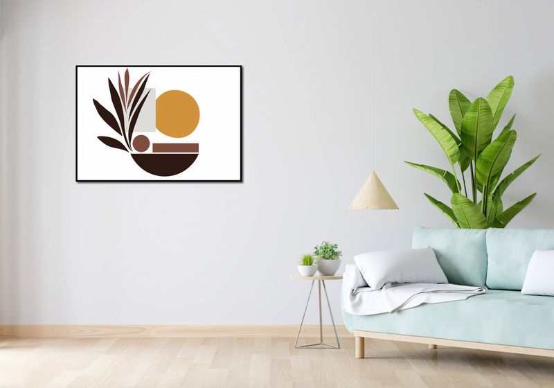 Plakat 100x70cm Stylizacja Roślin zdjęcie 4