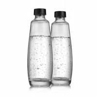 SODASTREAM SZKLANA BUTELKA KARAFKA 2x1L DO SATURATORA DUO ZESTAW