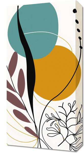 Obraz 30x60cm Akwarelowe Przebudzenie zdjęcie 1