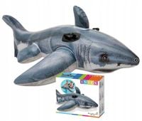 Materac plażowy rekin dmuchany fotel Splash Lounge 173x107 cm Intex 57525