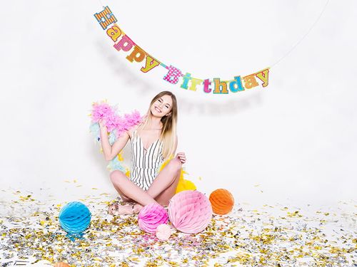 Tuba z konfetti, srebrny, 80cm na Arena.pl