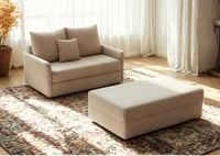 SOFA ARKADIA 2 ST z Funkcją Spania pufa zestaw