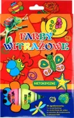 Farby Witraz 6 kolorów 1kontu 22ml Akces 201178 Wb