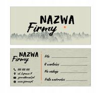 VOUCHERY PODARUNKOWE na zakupy lub usługi 60 szt. PODARUNEK PREZENT