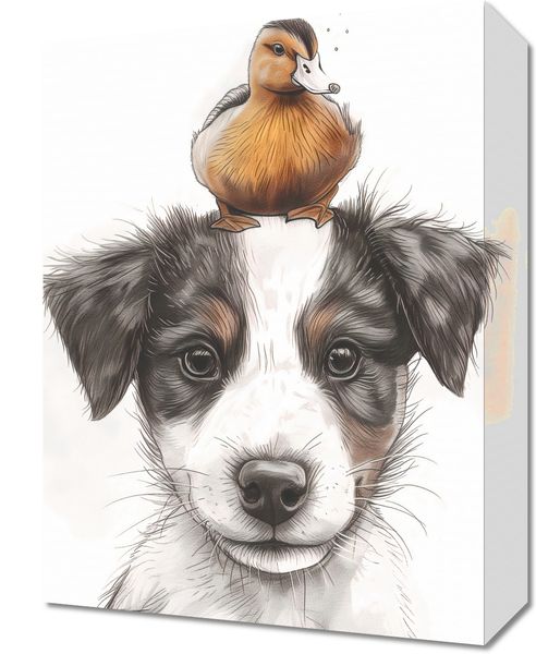 Obraz 30x40cm Niespodziewani Kumple zdjęcie 1