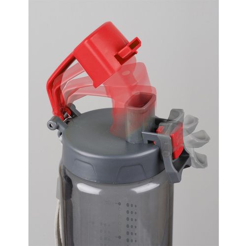 Bidon Feelsogood 600 ml, czerwony/szary na Arena.pl