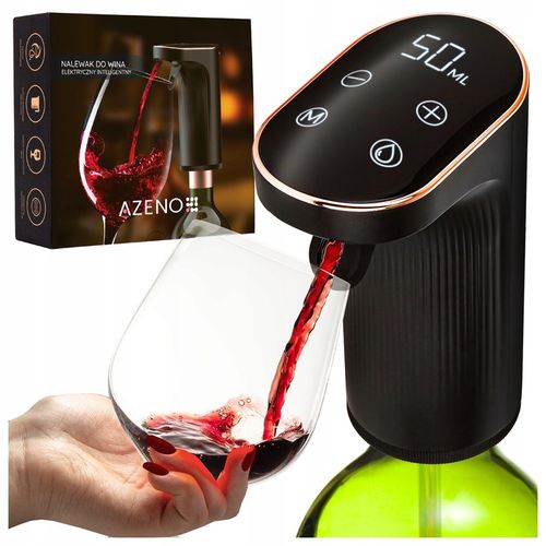 DOZOWNIK NALEWAK DO ALKOHOLU ELEKTRYCZNY DO WÓDKI WHISKEY WINA Z AERATOREM na Arena.pl
