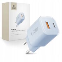 2 x SIECIOWA ŁADOWARKA ZASILACZ KOSTKA USB-C TYPE-C USB-A DO IPHONE / GALAX