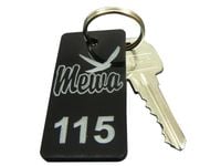 Numerki do szatni breloki do kluczy hotelowych 3x6