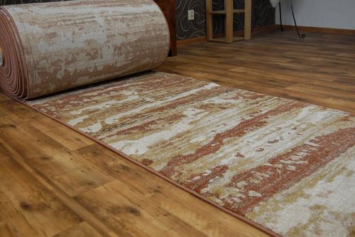 Chodnik SHADOW 9368 gold / rust 80 cm na Arena.pl