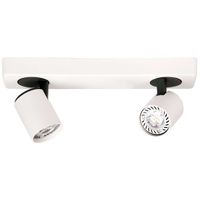 Sufitowa LAMPA reflektorowa ELVIRA SPL-3142A-2-WH Italux regulowana OPRAWA metalowy plafon downlight biały