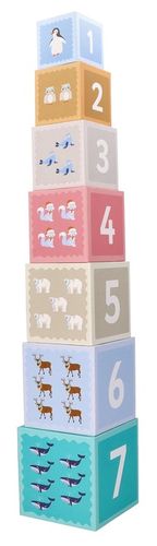 Piramida z kubeczków zwierzęta arktyczne na Arena.pl