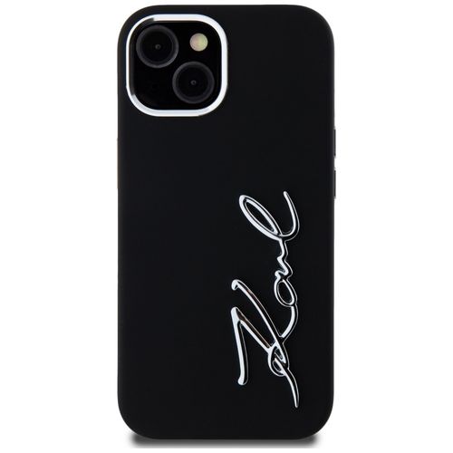 etui karl lagerfeld silicone metal       script logo do iphone 15 czarny na Arena.pl