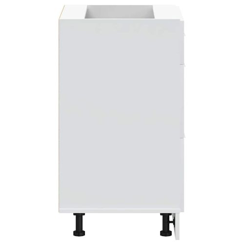 Szafka kuchenna dolna Lyon z białego drewna klejonego na Arena.pl