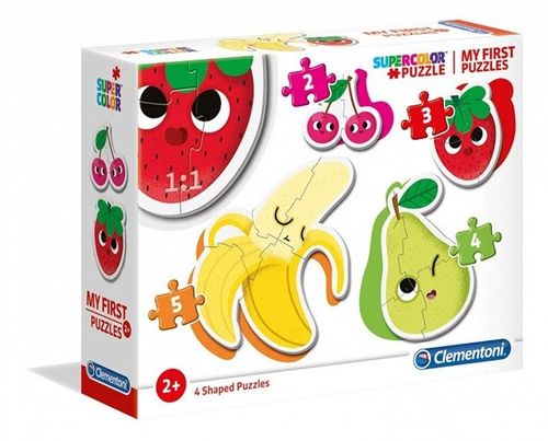 Clementoni Moje Pierwsze Puzzle Owoce +2 na Arena.pl