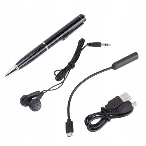 PIÓRO DYKTAFON MINI CYFROWY PODSŁUCH SZPIEGOWSKI na Arena.pl